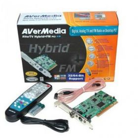 ТВ-тюнери ТВ-тюнеры ^/--/^ TV-ТВ-тюнер AverMedia Hybrid+FM PCI - фото фото фото
