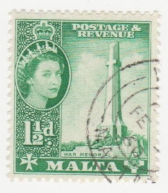 Мальта Мальта ^/--/^ Мальта  1956 г..№ 239 гашеная ^_^^^ Мальта 1956 р. No 239 гашена - фото фото фото