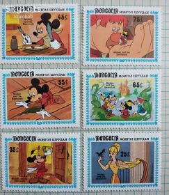 Монголія Монголия ^/--/^ Монголия 1984 /--/ г. Дисней ^_^^^ Монголія 1984 /--/ р. Дісней - фото фото фото