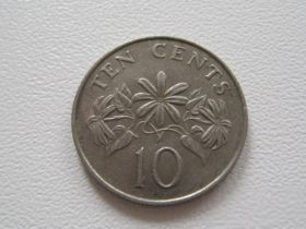 Сінгапур Сингапур ^/--/^ Сингапур 10 центов 1989 года #16216 ^_^^^ Сінгапур 10 центів 1989 року #16216 - фото фото фото