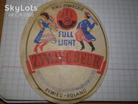 Етикетки Этикетки ^/--/^ Етикетка Zywiec Beer-Польща із 80-х ^_^^^ Этикетка Zywiec Beer-Польша из 80-х - фото фото фото