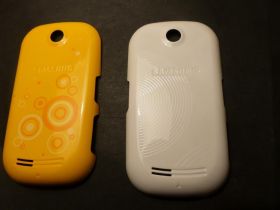 Інше Другое ^/--/^ 2 крышки Samsung Corby корби  S /--/ 3650 - оригинал ^_^^^ 2 кришки Samsung Corby корбі S /--/ 3650 - оригінал - фото фото фото