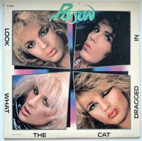 Платівки Пластинки ^/--/^ Poison - Look What The Cat Dragged In - 1986.  (LP). 12. Vinyl. Пластинка. USA ^_^^^ Poison - Look What The Cat Dragged In - 1986. 12.Vinyl. Пластинка. USA - фото фото фото