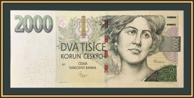 Чехословаччина Чехословакия ^/--/^ Чехия 2000 крон 2007 P-26  (26 /--/ а) UNC ^_^^^ Чехія 2000 крон 2007 P-26 (26 /--/ а) UNC - фото фото фото