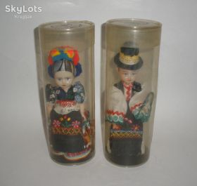 Ляльки Куклы ^/--/^ Две коллекционные куклы в венгерских национальных одеждах, 70-80 /--/ е гг. Венгрия. ^_^^^ Дві колекційні ляльки в угорських національних одягах, 70-80 /--/ і рр. Угорщина. - фото фото фото