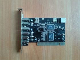 Інше Другое ^/--/^ Плата расширения 5 /--/ хUSB и 3 /--/ x Firewire Рабочая. ^_^^^ Плата розширення 5 /--/ хUSB і 3 /--/ x Firewire Робоча. - фото фото фото