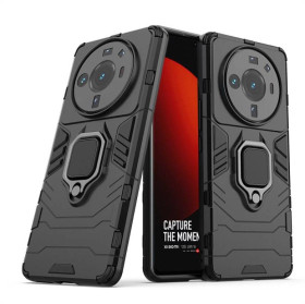 Чохли, бампера Чехлы, бампера ^/--/^ Чохол Fiji Ring для Xiaomi 12 /--/ S Ultra броньований бампер з кільцем підставкою чорний ^_^^^ Чехол Fiji Ring для Xiaomi 12 /--/ S Ultra бронирован бампер с кольцом подставкой черный - фото фото фото