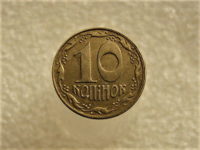Обігові Обиходные ^/--/^ 10 копійок 1992 рік Україна 1.13 /--/ ААм &amp;quot; Брак, Частково Ступінчастий Гурт &amp;quot;  (361+) ^_^^^ 10 копеек 1992 год Украина 1.13 /--/ ААм &amp;quot; Брак, Частично Ступинчатый Гурт &amp;quot; (361+) - фото фото фото