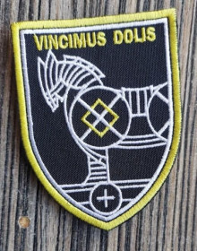 Інше Другое ^/--/^ Шеврон Украина VINCIMUS DOLIS № 950 ^_^^^ Шеврон Украина VINCIMUS DOLIS No 950 - фото фото фото