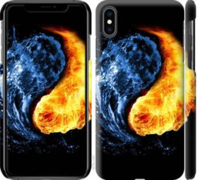 Чохли, бампера Чехлы, бампера ^/--/^ Чехол на iPhone XS Max Инь-Янь 1670 /--/ m-1557 - фото фото фото