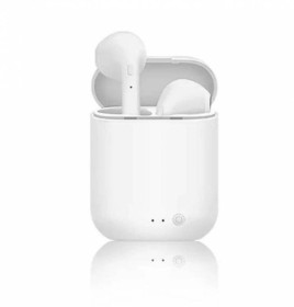 Навушники Наушники ^/--/^ Беспроводные bluetooth наушники с микрофоном в кейсе mini /--/ 2 macaron, матовые white ^_^^^ Бездротові bluetooth навушники з мікрофоном в кейсі mini /--/ 2 macaron, матові white - фото фото фото