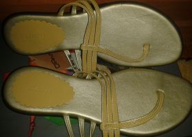 В'єтнамки Вьетнамки ^/--/^ золотисті вєтнамки р /--/ 37 Bata нові еко шкіра ^_^^^ Золотистые вьетнамки р /--/ 37 Bata новые эко кожа - фото фото фото