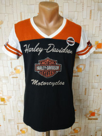 Футболки, майки Футболки, майки ^/--/^ Футболка жіноча. Мотофутболка HARLEY DAVIDSON p-p L ^_^^^ Футболка женская. Мотофутболка HARLEY DAVIDSON p-p L - фото фото фото
