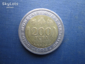 Франки КФА Франки КФА ^/--/^ Монета 200 франків КФА Західна Африка 2004 фауна риба ^_^^^ Монета 200 франков КФА Западная Африка 2004 фауна рыба - фото фото фото