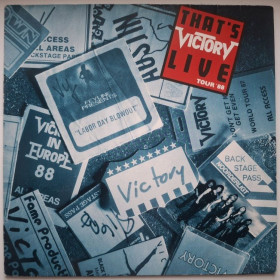 Платівки Пластинки ^/--/^ Victory - That&amp;apos;s Live - 1988.  (LP). 12. Vinyl. Пластинка. Germany. ^_^^^ Victory - That&amp;apos;s Live - 1988. 12.Vinyl. Пластинка. Germany. - фото фото фото