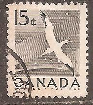 Північна Америка Северная Америка ^/--/^ Канада 1954 Sc.343 used Баклан - фото фото фото