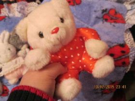 М'які іграшки Мягкие игрушки ^/--/^ МЯГКАЯ ИГРУШКА БЕЛЫЙ МИШКА МЕДВЕДЬ СЕРДЕЧКИ ФИРМА ^_^^^ М'яка іграшка Білий мішка ведмідь Сердечки Фірма - фото фото фото