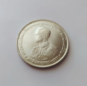 Таїланд Таиланд ^/--/^ 20 БАТ ТАИЛАНД 1963 состояние UNC!!! серебро ОЧЕНЬ РЕДКАЯ!!! RARE!!! ^_^^^ 1963 — стан UNC!!! срібло дуже рідка!!! RARE!!! - фото фото фото