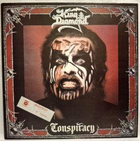 Платівки Пластинки ^/--/^ King Diamond EX Mercyful Fate - Conspiracy - 1989.  (LP). 12. Vinyl. Пластинка. Poland. Mint. ^_^^^ King Diamond EX Mercyful Fate - Conspiracy - 1989. 12.Vinyl. Пластинка. Poland. Mint. - фото фото фото