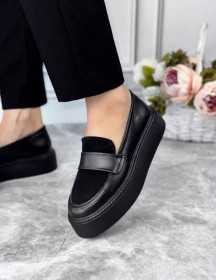 Туфлі Туфли ^/--/^ Женские кожаные лоферы, туфли кожаные 36-38,40,41 /--/ р код 2275 24.5, 38 ^_^^^ Жіночі шкіряні лофери, туфлі шкіряні, сліпони 36-41 /--/ р код 2275 23.5, 36 - фото фото фото