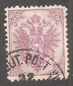 Інші країни Другие страны ^/--/^ Босния 1879 Mi.7 I used ^_^^^ Боснія 1879 Mi.7 I used - фото фото фото