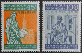 Інше Другое ^/--/^ Дагомея Библия Гутенберга 1968 ^_^^^ Дагомея Біблія Гутенберга 1968 - фото фото фото