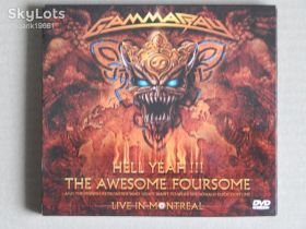 Музичні диски Музыкальные диски ^/--/^ Gamma Ray ‎– Hell Yeah!!! The Awesome Foursome - Live In Montreal (2 × DVD, DigiPak) ^_^^^ Gamma Ray - Hell Yeah!!! The Awesome Foursome - Live In Montreal (2 × DVD, DigiPak) - фото фото фото