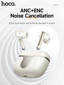 Bluetooth гарнітури Bluetooth гарнитуры ^/--/^ Беспроводные наушники HOCO EQ /--/ 10 Plus ANC+ENC           (White) ^_^^^ Бездротові навушники HOCO EQ /--/ 10 Plus ANC+ENC (White) - фото фото фото
