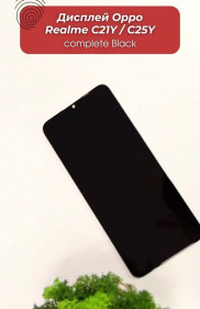Сенсорні екрани і Дисплеї Сенсорные экраны и Дисплеи ^/--/^ Дисплей Oppo Realme C /--/ 21 /--/ Y / C /--/ 25 /--/ Y complete Black - фото фото фото