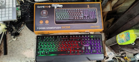 Клавіатури Клавиатуры ^/--/^ Игровая клавиатура с подсветкой RGB GamePro Headshot GK /--/ 398 USB № 24050702 ^_^^^ Ігрова клавіатура з підсвіткою RGB GamePro Headshot GK /--/ 398 USB No 24050702 - фото фото фото