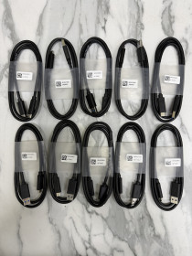 Кабелі Кабели ^/--/^ Лот 10 /--/ шт Кабель Type-A to Type-C 1 /--/ М. Нові, Чорні     ( USB 3.0-Type C) ^_^^^ Кабель Type-A to Type-C 1 /--/ М Новые, Черные (USB 3. 0-Type C) - фото