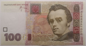 Загальнодержавні випуски Общегосударственные выпуски ^/--/^ Україна 100 гривень 2005 року Стельмах UNC Серія КЕ 4880151 ^_^^^ Украина 100 гривен 2005 года Стельмах UNC Серия КЕ 4880151 - фото фото фото