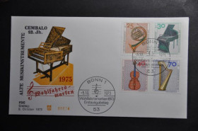 Інше Другое ^/--/^ ФРГ КПД Музыкальные инструменты 1973 ^_^^^ ФРН ККД Музичні інструменти 1973 - фото фото фото
