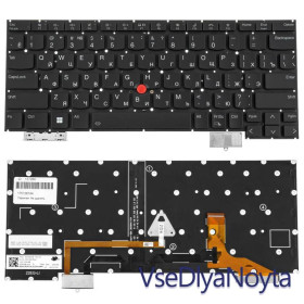 Клавіатури Клавиатуры ^/--/^ Клавиатура для ноутбука LENOVO (ThinkPad: X /--/ 13 /--/ s) rus, black, подсветка клавиш, без фрейма (ОРИГИНАЛ) ^_^^^ Клавіатура для ноутбука LENOVO (ThinkPad: X /--/ 13 /--/ s) rus, black, підсвічування клавіш, без фрейму (ОРИГІНАЛ) - фото фото фото