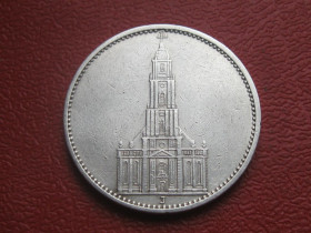 Германія (-) Германия (-) ^/--/^ Германия 5 Марок 1934 J. Кирха. ТРЕТИЙ РЕЙХ. СЕРЕБРО. Оригинал. Отличный сохран.Нечастая. ^_^^^ Німеччина 5 Марок 1934 J. Кірха. Третій Рейх. СЕРЕБРО. Оригінал. Хороший захист. Нечаста. - фото фото фото