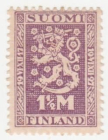Скандинавія Скандинавия ^/--/^ Финляндия 1927 г. № 125 * ^_^^^ Фінляндія 1927 р. No 125* - фото фото фото