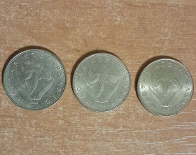 Угорщина Венгрия ^/--/^ 20 форинтов 3 шт Венгрия Угорщина Magyar 1993, 94, 95, forint ^_^^^ 20 форинтів 3 шт Угорщина Magyar 1993, 94, 95, forint - фото фото фото