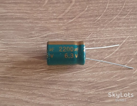 Конденсатори Конденсаторы ^/--/^ 2200 /--/ мкФ*  6,3 /--/ В.  TEAPO 105°C. Низькоімпеданснi. 10 /--/ шт ^_^^^ 2200 /--/ мкФ 6,3 /--/ В. TEAPO 105°C. 10 /--/ шт - фото фото фото