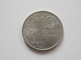 Фінляндія Финляндия ^/--/^ Финляндия 10 пенни 1990 года #16461 ^_^^^ Фінляндія 10 пенні 1990 року #16461 - фото фото фото