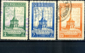 Архітектура Архитектура ^/--/^ Доминиканская р-ка. Архитектура  (серия) 1954 г. ^_^^^ Домініканська р-ка. Архітектура (серія) 1954 - фото фото фото