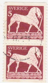 Скандинавія Скандинавия ^/--/^ Швеция 1973 г. № 801 А В гашеная сцепка ^_^^^ Швеція 1973 р. No 801 А В гашене зчіпка - фото фото фото