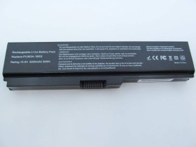 Акумулятори Аккумуляторы ^/--/^ Батарея для ноутбука Toshiba PA /--/ 3636 /--/ U, 5200 /--/ mAh, 6 /--/ cell, 10.8 /--/ V, Li-ion, черная, - фото фото фото