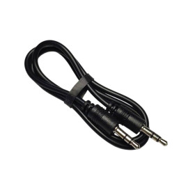 Кабелі Кабели ^/--/^ Кабель аудіо AUX стерео шнур 3-pin TRS 3.5 мм mini-jack 0.45 м чорний ^_^^^ Кабель аудио AUX стерео шнур 3-pin TRS 3.5 мм mini-jack 0.45 м черный - фото фото фото