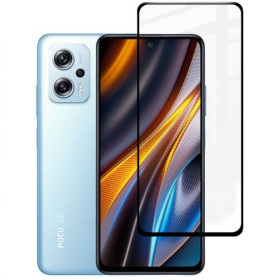 Чохли, бампера Чехлы, бампера ^/--/^ Захисне скло Fiji Premium для Xiaomi Poco X /--/ 4 GT повне проклеювання Anti-Static чорний ^_^^^ Защитное стекло Fiji Premium для Xiaomi Poco X /--/ 4 GT полное проклеивание Anti-Static черный - фото фото фото