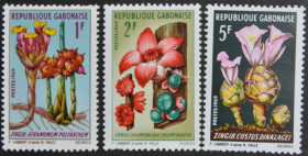 Інше Другое ^/--/^ Габон Флора Цветы 1969 ^_^^^ Габон Флора Квіти 1969 - фото фото фото