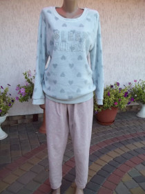 Піжами Пижамы ^/--/^ Prom    ( М - 48 р ) PRIMARK Флисовая  пижама  женская домашний костюм Б / У ^_^^^ PRIMARK Флісова піжама жіноча домашній костюм Б / У - фото фото фото