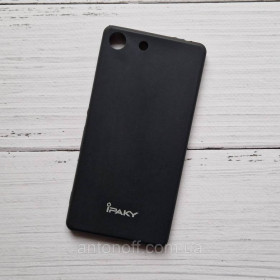 Зарядні пристрої Зарядные устройства ^/--/^ Чохол для Sony Xperia M /--/ 5 (E /--/ 5603, E /--/ 5633) силіконовий, чорний, iPaky ^_^^^ Чехол Sony E /--/ 5603 E /--/ 5633 Xperia M /--/ 5 для телефона силиконовый Черный - фото фото фото