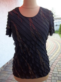 Футболки Футболки ^/--/^ Prom    ( 44 / 46 р ) Bonmarche Футболка туника блузка майка Новая Оригинал ^_^^^ Prom ( 44 / 46 р ) Bonmarche Футболка туніка блузка майка Нова Оригінал - фото фото фото