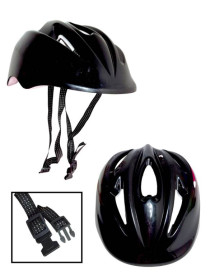 Дитячі ролики та скейти Детские ролики и скейты ^/--/^ Защитный Детский Шлем Овальный Черный (64460145) ^_^^^ Дитячий Шолом Овальний Чорний (64460145) - фото фото фото