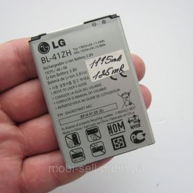 Акумулятори Аккумуляторы ^/--/^ Аккумулятор LG BL-41 /--/ ZH  1115 mA, протестированный, 100 оригинал ^_^^^ Акумулятор LG BL-41 /--/ ZH 1115 mA, протестований, 100 оригінал - фото фото фото